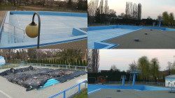 Areál koupaliště Hulín - sdružené snímky