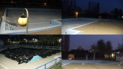 Areál koupaliště Hulín - sdružené snímky