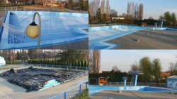 Areál koupaliště Hulín - sdružené snímky