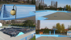 Areál koupaliště Hulín - sdružené snímky