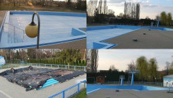 Areál koupaliště Hulín - sdružené snímky