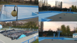 Areál koupaliště Hulín - sdružené snímky