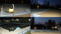 Areál koupaliště Hulín - sdružené snímky