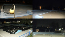 Areál koupaliště Hulín - sdružené snímky