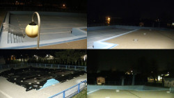 Areál koupaliště Hulín - sdružené snímky