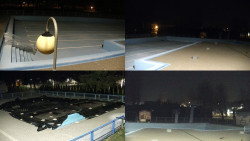 Areál koupaliště Hulín - sdružené snímky