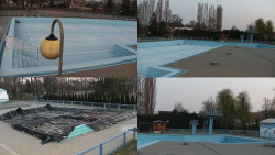 Areál koupaliště Hulín - sdružené snímky