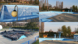 Areál koupaliště Hulín - sdružené snímky