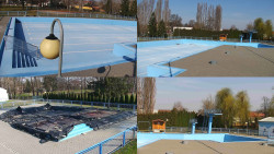 Areál koupaliště Hulín - sdružené snímky