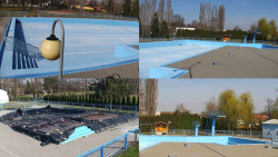 Areál koupaliště Hulín - sdružené snímky