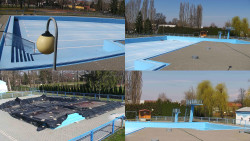 Areál koupaliště Hulín - sdružené snímky