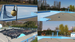 Areál koupaliště Hulín - sdružené snímky