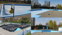 Areál koupaliště Hulín - sdružené snímky