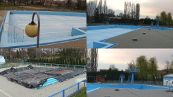 Areál koupaliště Hulín - sdružené snímky