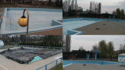 Areál koupaliště Hulín - sdružené snímky