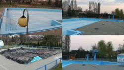 Areál koupaliště Hulín - sdružené snímky