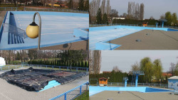 Areál koupaliště Hulín - sdružené snímky