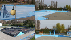 Areál koupaliště Hulín - sdružené snímky