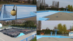 Areál koupaliště Hulín - sdružené snímky