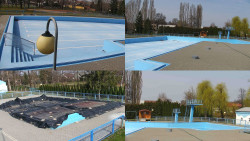 Areál koupaliště Hulín - sdružené snímky