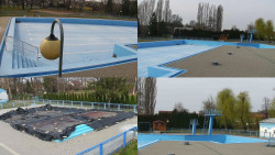 Areál koupaliště Hulín - sdružené snímky