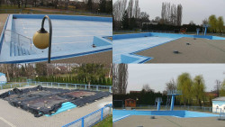 Areál koupaliště Hulín - sdružené snímky