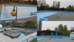 Areál koupaliště Hulín - sdružené snímky