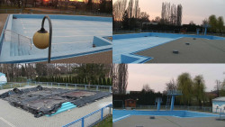 Areál koupaliště Hulín - sdružené snímky