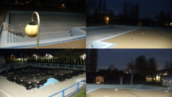 Areál koupaliště Hulín - sdružené snímky