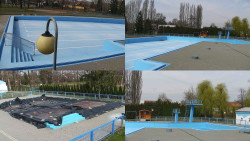 Areál koupaliště Hulín - sdružené snímky