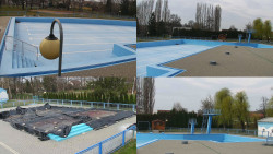 Areál koupaliště Hulín - sdružené snímky