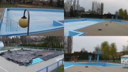 Areál koupaliště Hulín - sdružené snímky