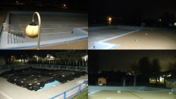 Areál koupaliště Hulín - sdružené snímky