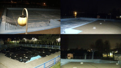 Areál koupaliště Hulín - sdružené snímky