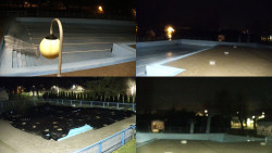 Areál koupaliště Hulín - sdružené snímky