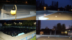 Areál koupaliště Hulín - sdružené snímky