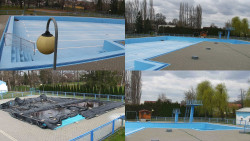 Areál koupaliště Hulín - sdružené snímky