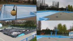 Areál koupaliště Hulín - sdružené snímky