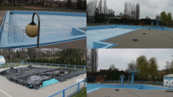 Areál koupaliště Hulín - sdružené snímky