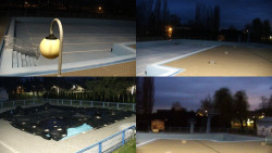 Areál koupaliště Hulín - sdružené snímky