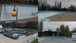 Areál koupaliště Hulín - sdružené snímky