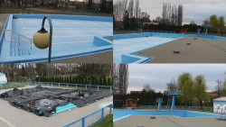 Areál koupaliště Hulín - sdružené snímky