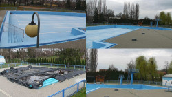 Areál koupaliště Hulín - sdružené snímky