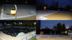 Areál koupaliště Hulín - sdružené snímky