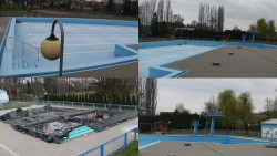 Areál koupaliště Hulín - sdružené snímky