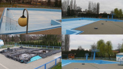 Areál koupaliště Hulín - sdružené snímky