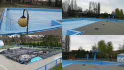 Areál koupaliště Hulín - sdružené snímky