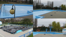 Areál koupaliště Hulín - sdružené snímky