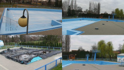 Areál koupaliště Hulín - sdružené snímky