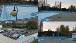 Areál koupaliště Hulín - sdružené snímky